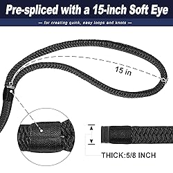 Dock Lines 5/8" x 35' Boat Dock line Double Braided