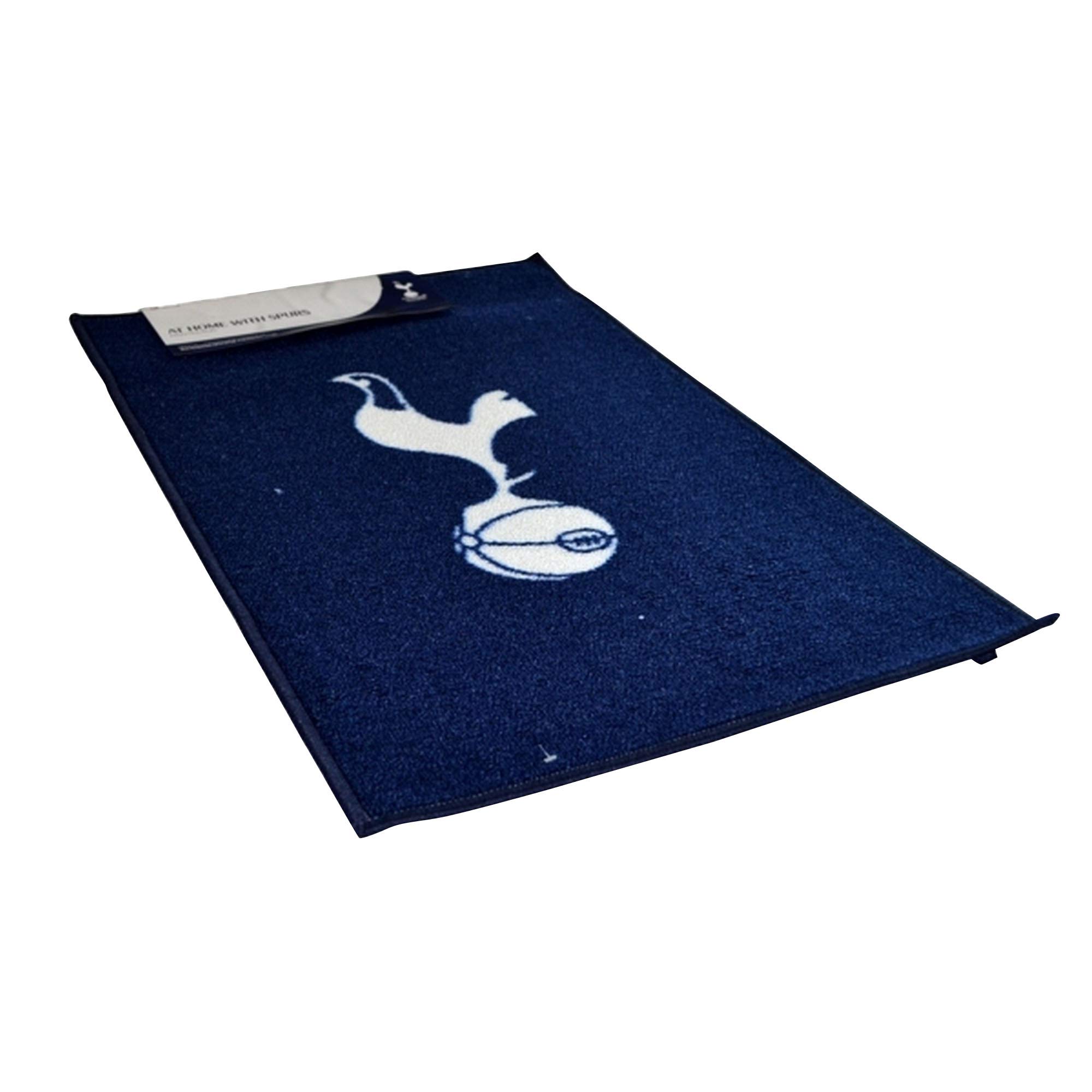 Tottenham Hotspur FC Official Football Crest Rug (One Size) (Navy/White)