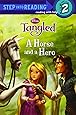 Amazon.com: A Horse and a Hero (Disney Tangled) (Step into Reading ...