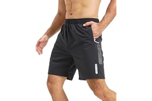 Apprivoise-moi Men's Athletic Shorts Quick Dry Workout Shorts 7"/ 5"/ 9" Lightweight Hiking Linerless