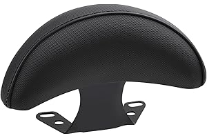 Mokuo Motorcycle Rear Backrest Driver Backrest in Soft Sponge Material Compatible with Chinese GY6 Scooter Mopeds Jonway Sunl