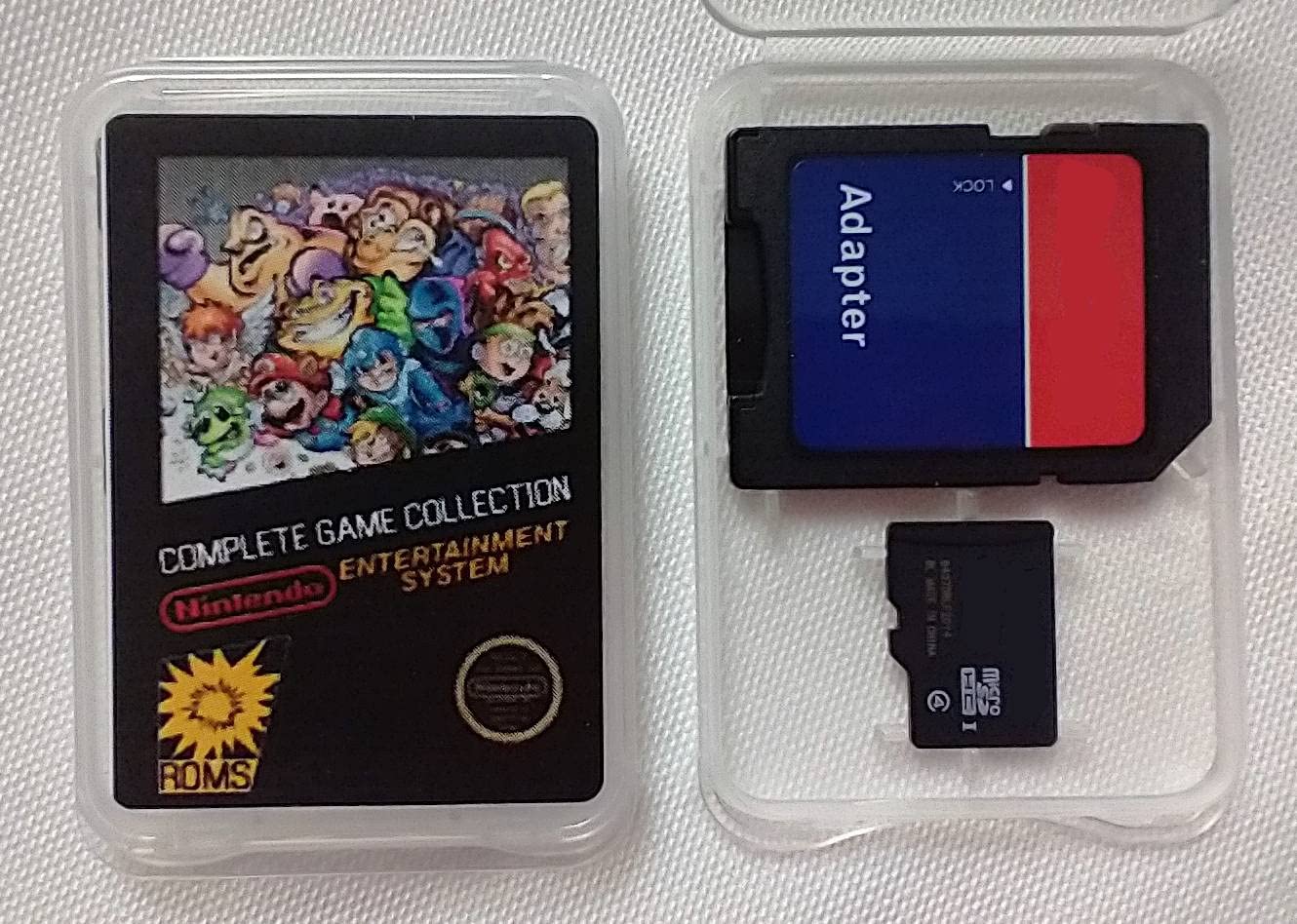 MicroSD Card for EverDrive N8 or N8 PRO - Complete Nintendo NES Famicom US Japan Plus Hacks Homebrew