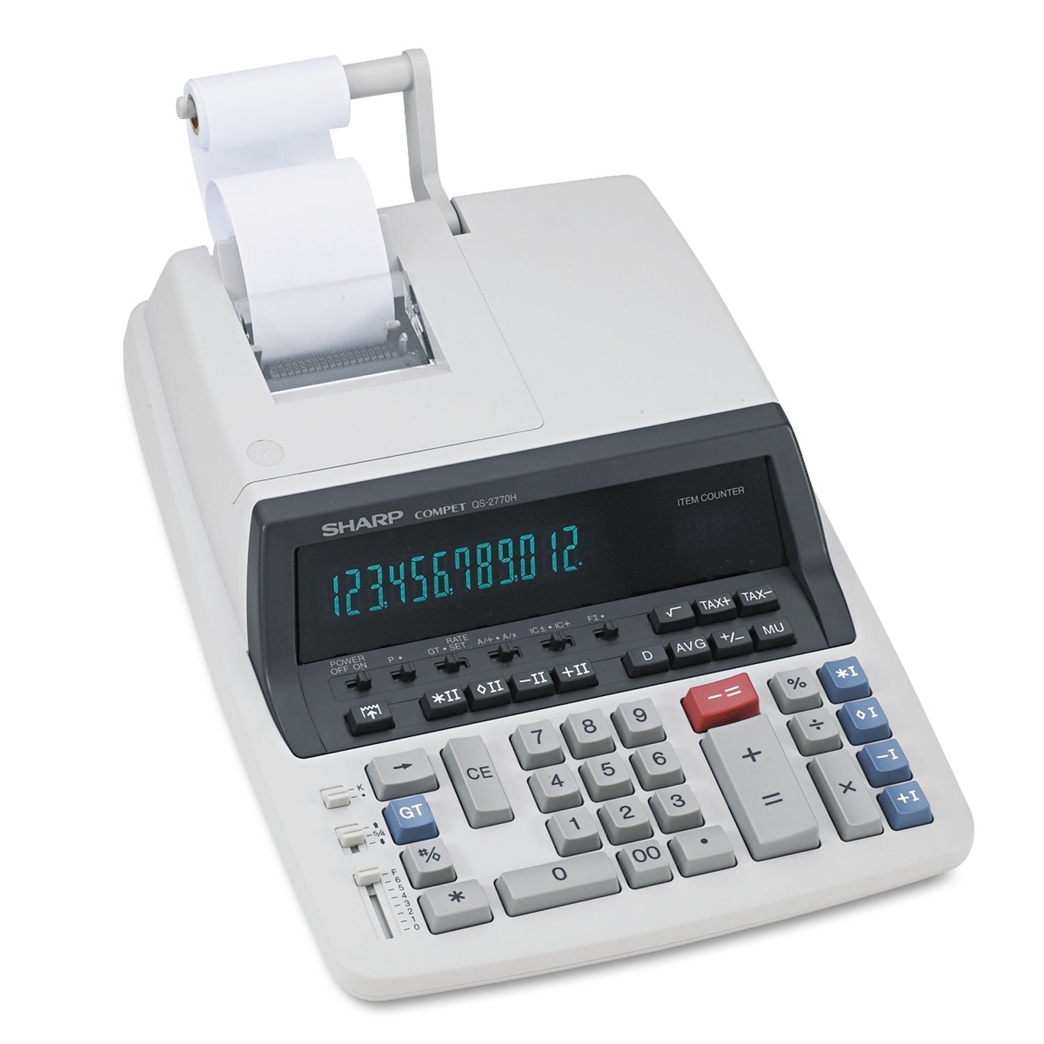 Amazon.com : Sharp Commercial Use Printing Calculator (QS-2770H) : Office  Products