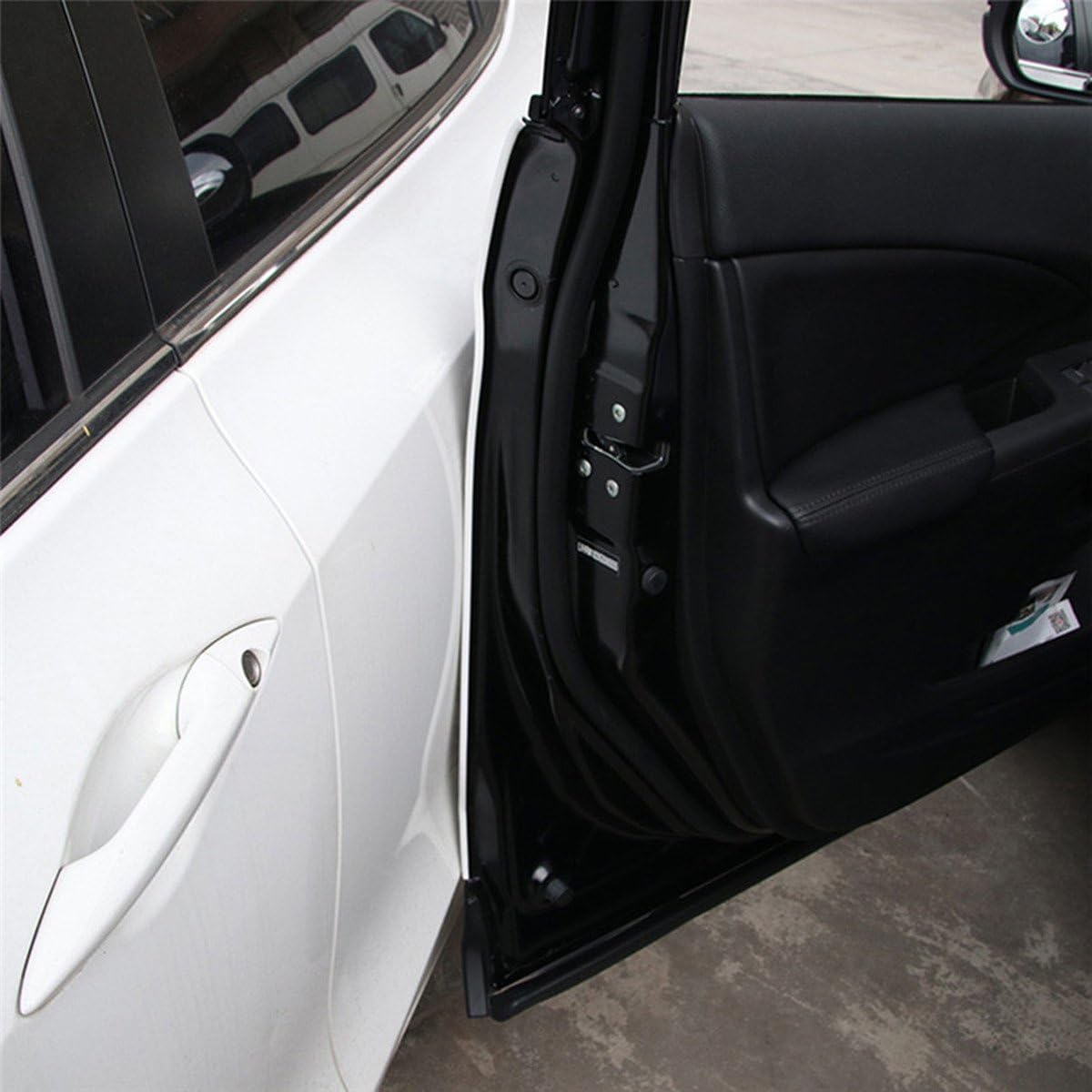 Door Edge Guard/Protected Lining/Trim Molding fits most cars,Car Door Edge Guards Trim Rubber Seal Protector Guard Strip Car Protection Door Edge fits most cars(16Ft Clean,No Glue Required): Automotive