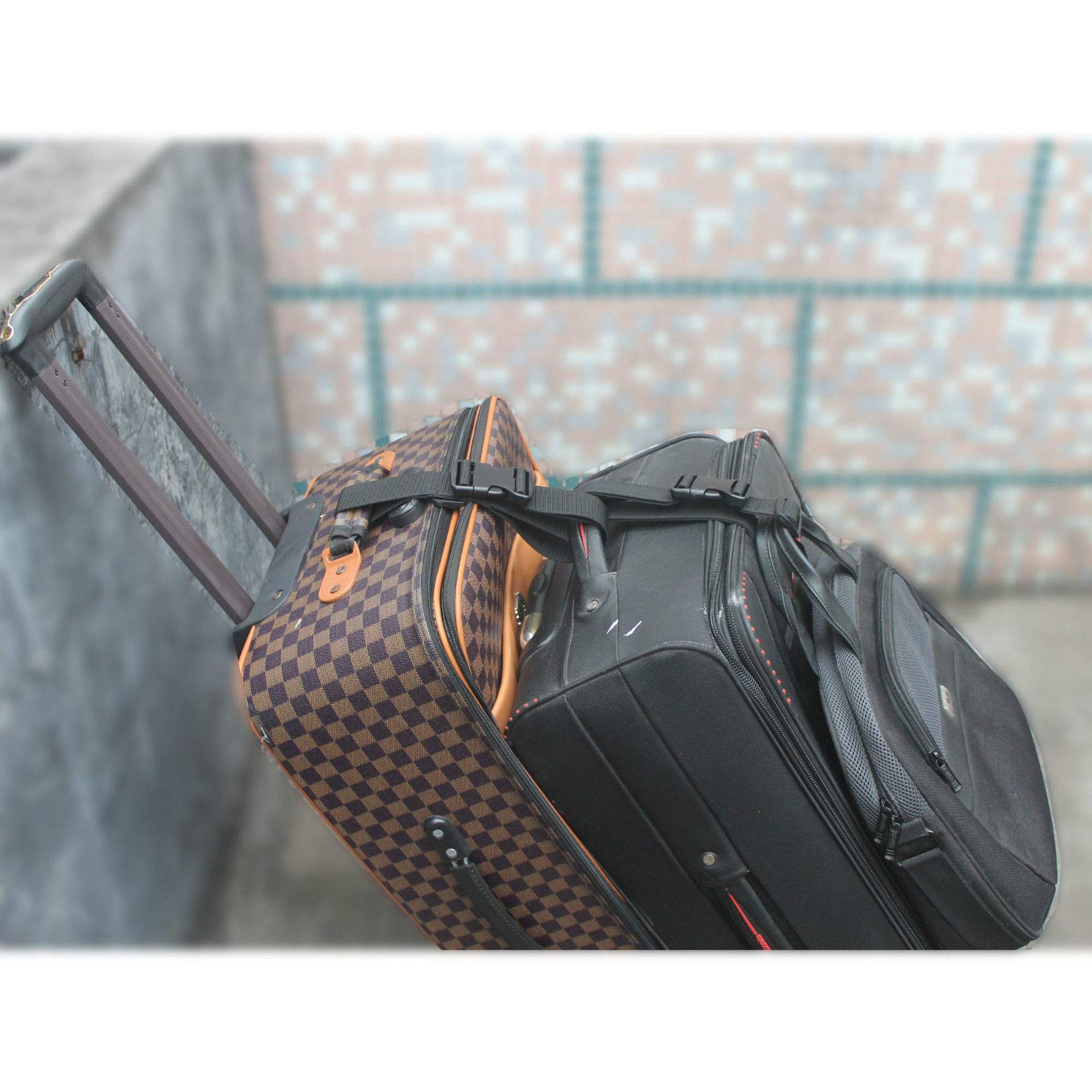 luggage strap for two bags