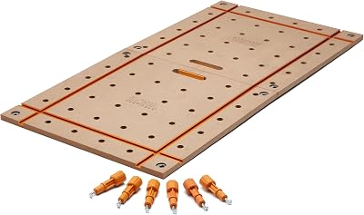 BORA Centipede Folding T-Track Table Top Work Stand 24 x 48 20mm Dog Holes