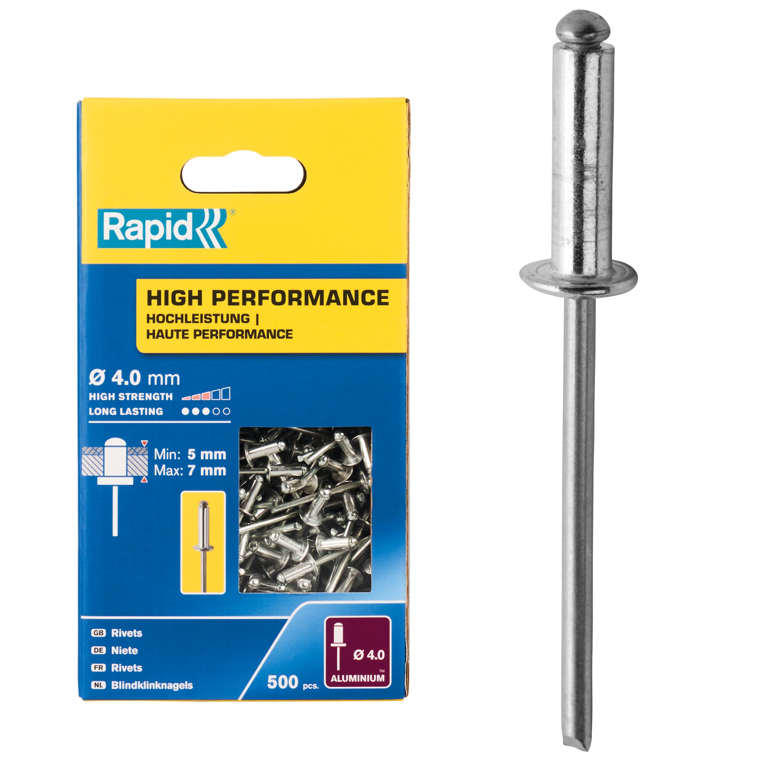 Rapid High Performance Rivet Ø4.8 x 25 mm — image 1
