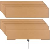 Dunzoom 15 Pcs Cardboard Spray Shield Paint 36 x 9 Inches | Paint Spray Shield Painters Tool for Trim Walls, Doors, Floors House Painting Supplies