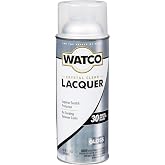Watco Clear Gloss Lacquer Finish Spray | Fast Drying Coating, Durable Protective Layer, Suitable For Furniture Cabinets And Trim, 11.25 oz