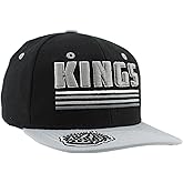 ZHATS NHL Unisex Kids NHL Officially Licensed Youth Adjustable Snapback Hat Flat Bill Z11 Pitch