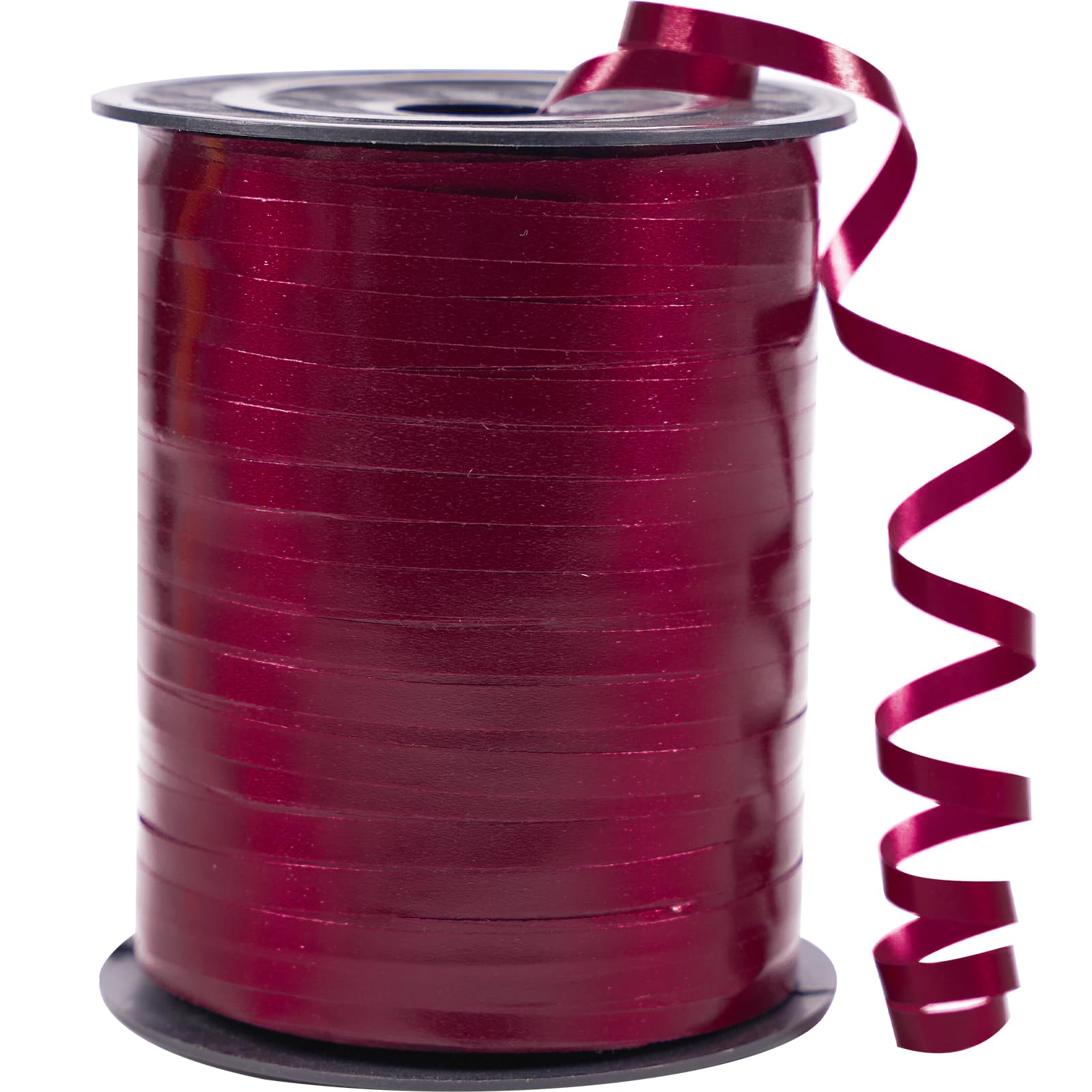 Photo 1 of PartyWoo Burgundy Ribbon - 500 Yard Curling Ribbon for Crafts, Balloon String, Gift Wrapping, Florist Flowers, Christmas