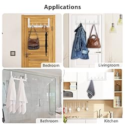 Optish Over The Door Hooks, Door Hanger Hooks for
