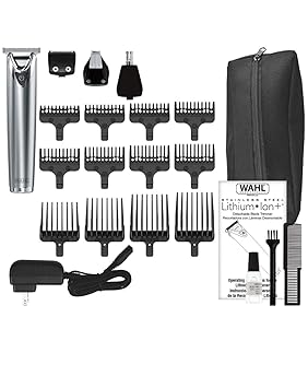wahl stainless steel lithium ion men's multi purpose beard