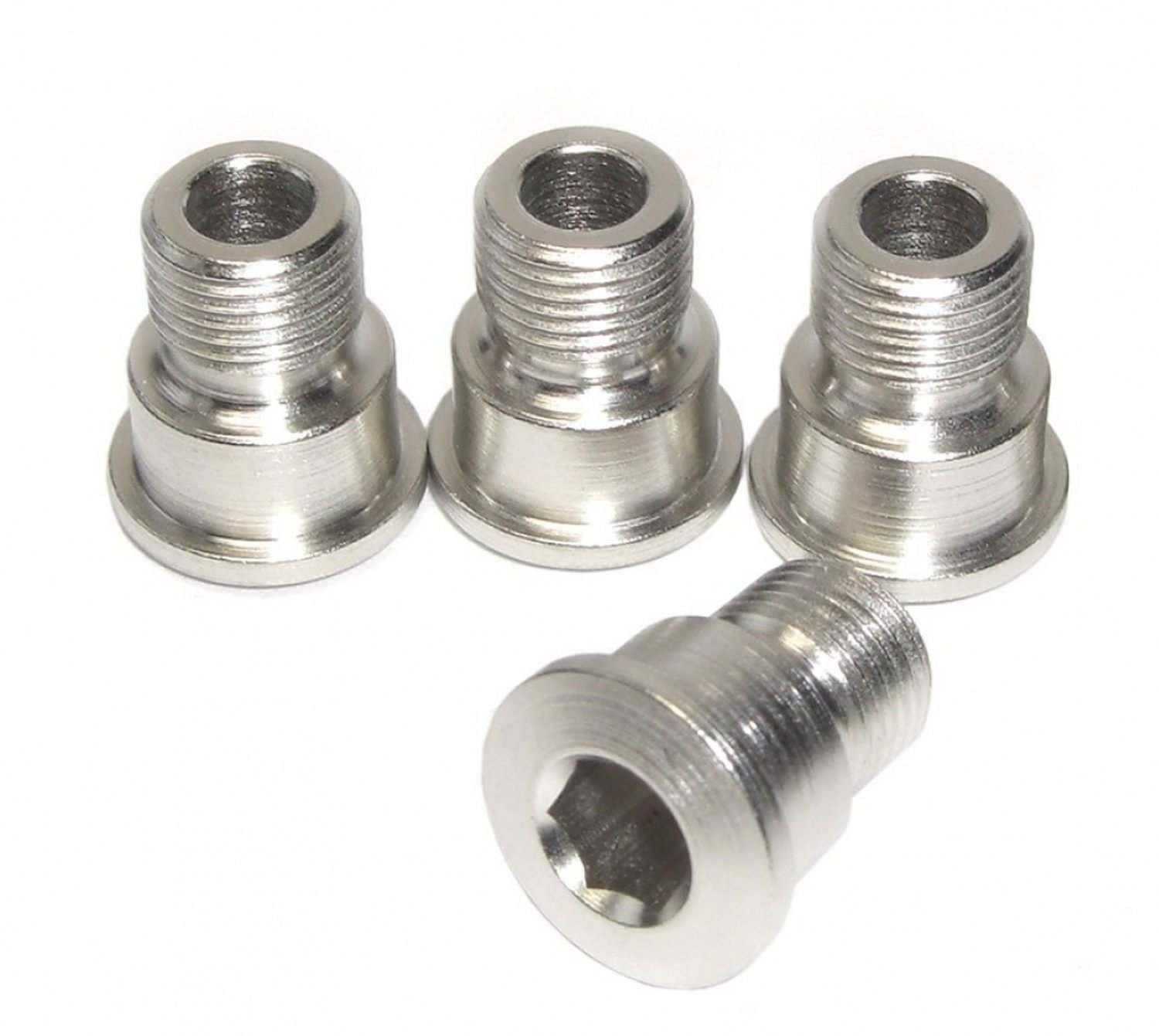 Stronglight Unisex – Adult Set 4 Arm Chainring, Black, 1 Size