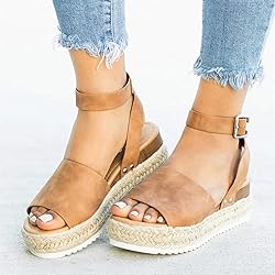 Black Sandals Women Wedge, Womens Sandals Platform
