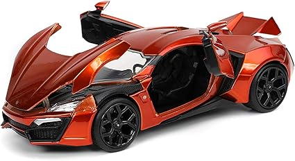 Amazon Com Hyperspec 1 24 W Motors Lykan Hypersport Die Cast Cobre Cobre Juguetes Para Ninos Y Adultos Toys Games