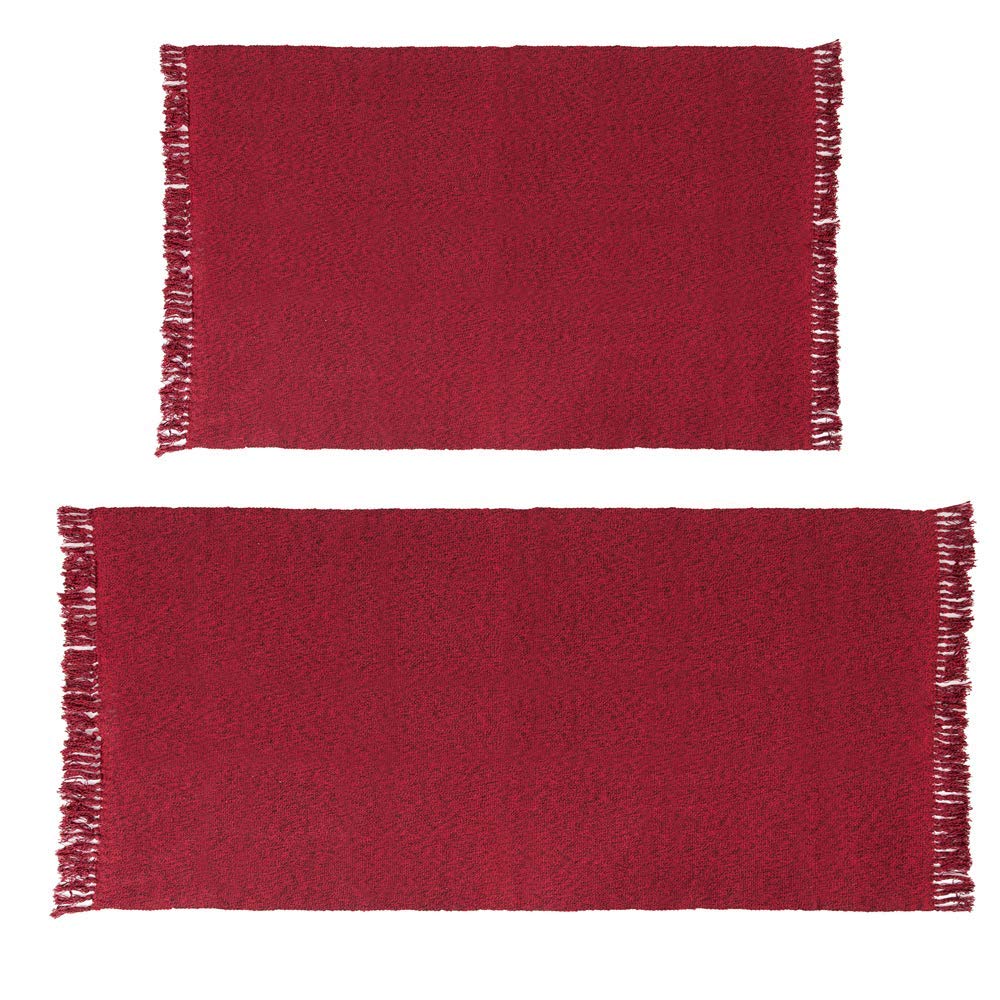 Best Red Kitchen Rug Set
