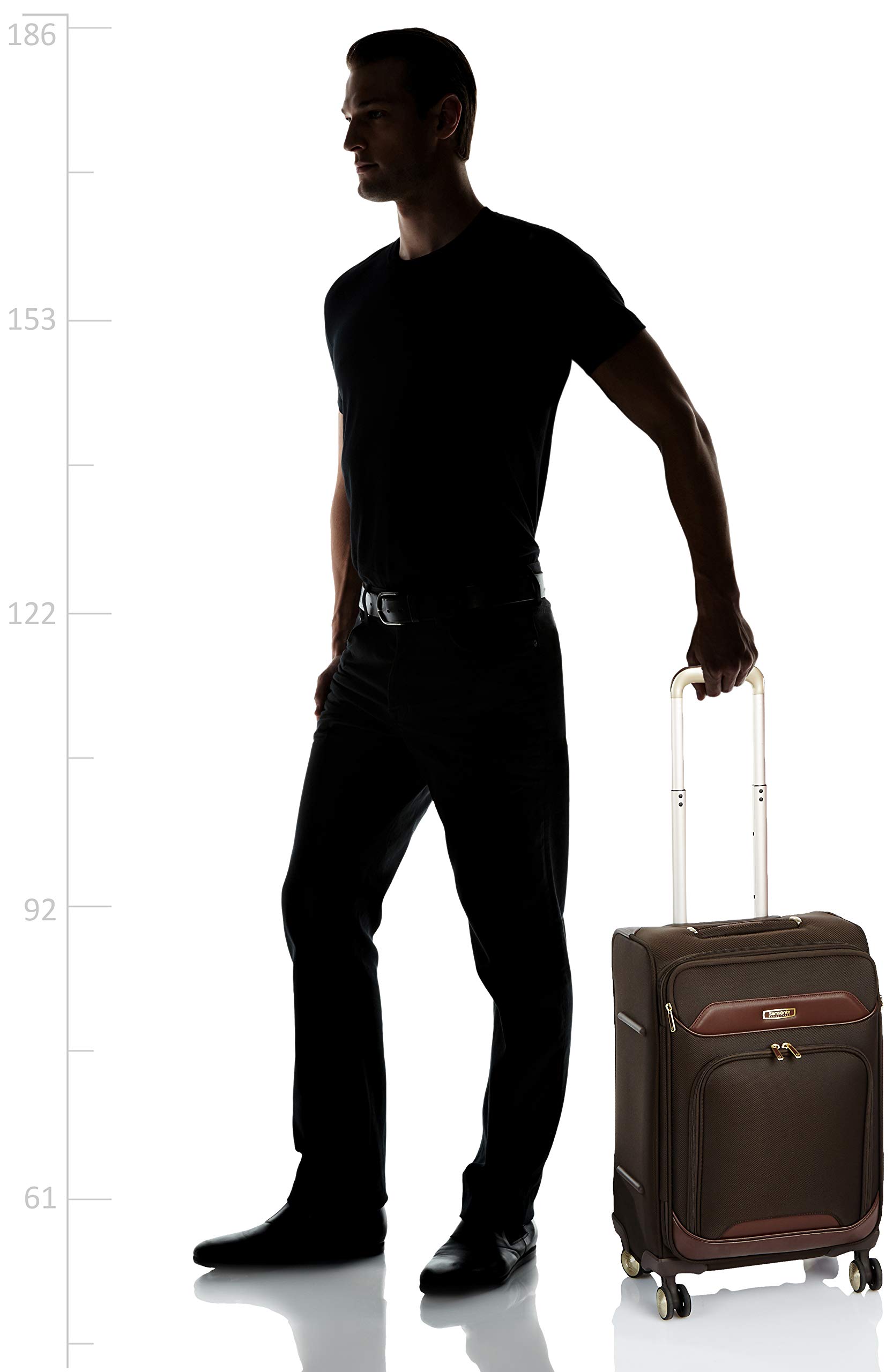 Samsonite Samsonite Black Label Regal Polyester 55 Cms Brown