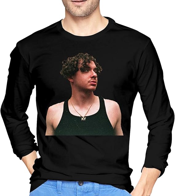 FDFAF Confetti Jack Harlow Mens Long Sleeve t Shirts Black Clothing