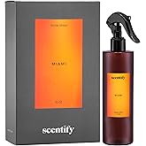 Scentify Miami Odor Neutralizing Room Spray – Luxury Cashmere, Floral & Musky Wood Fragrance, Instant Odor Eliminator for Home, Office & Car – 12 oz