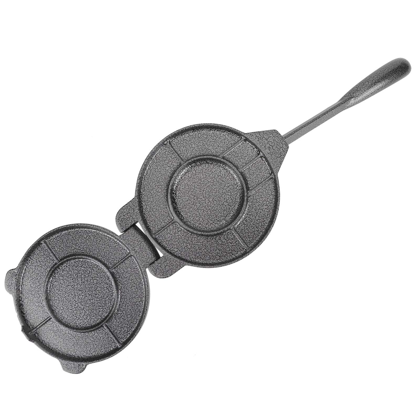 6.5 Inch Tortilla Press Maker Aluminium Alloy Corn Tortillas Dough Pressing Tools Tortilla Maker Corn Dough Presser Flour Tortilla Press for Tortilla Tacos,Gray,Lightweight