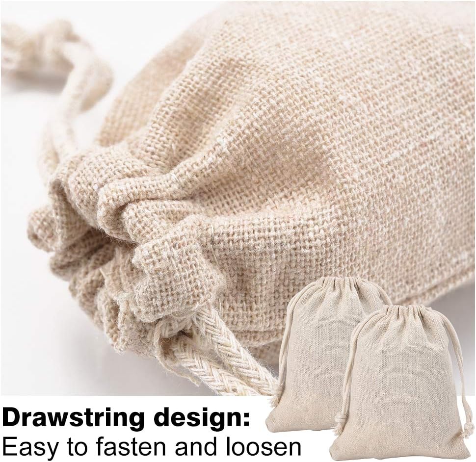 Irich 30pcs Cotton Drawstring Bags (8 X 10 Cm/3.15in X 3.94inch) - Image 4