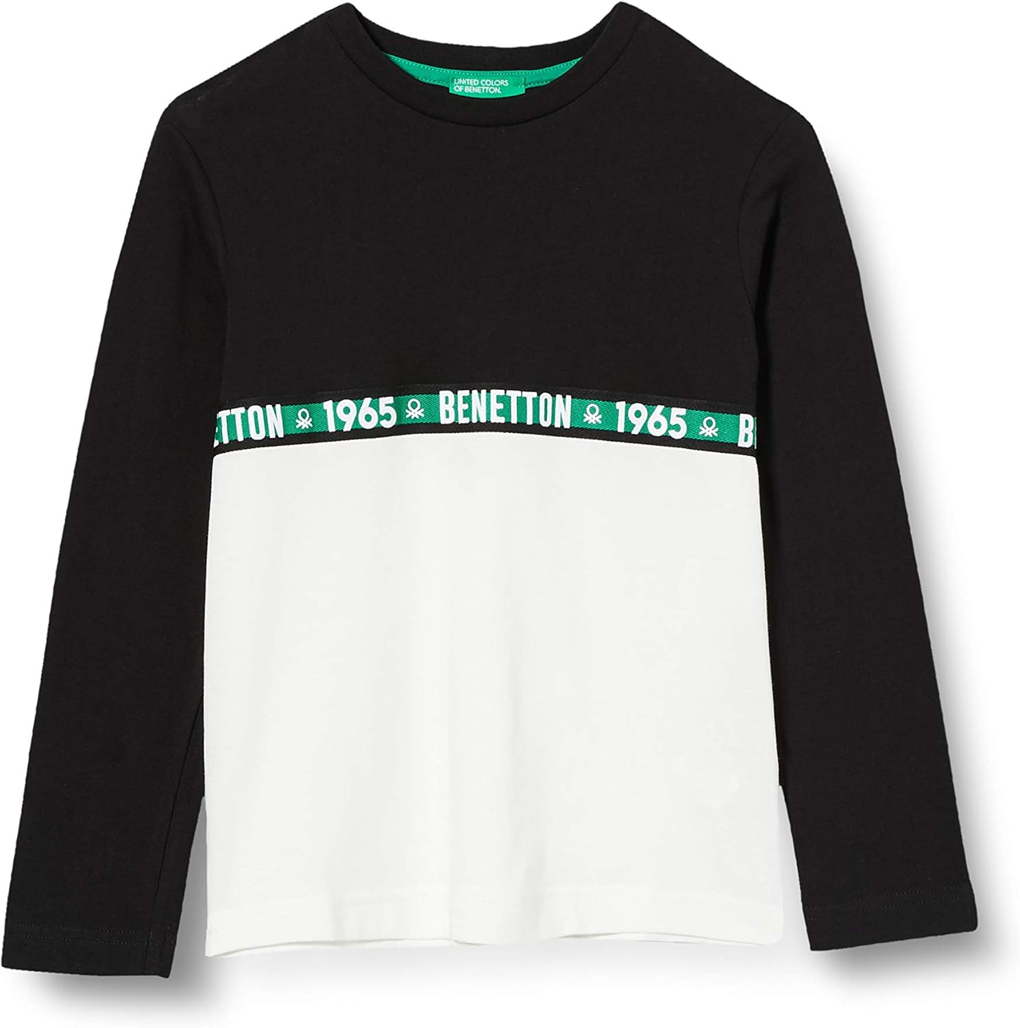 UNITED COLORS OF BENETTON Camicetta Bambini Bianca Classica (EU 140, IT