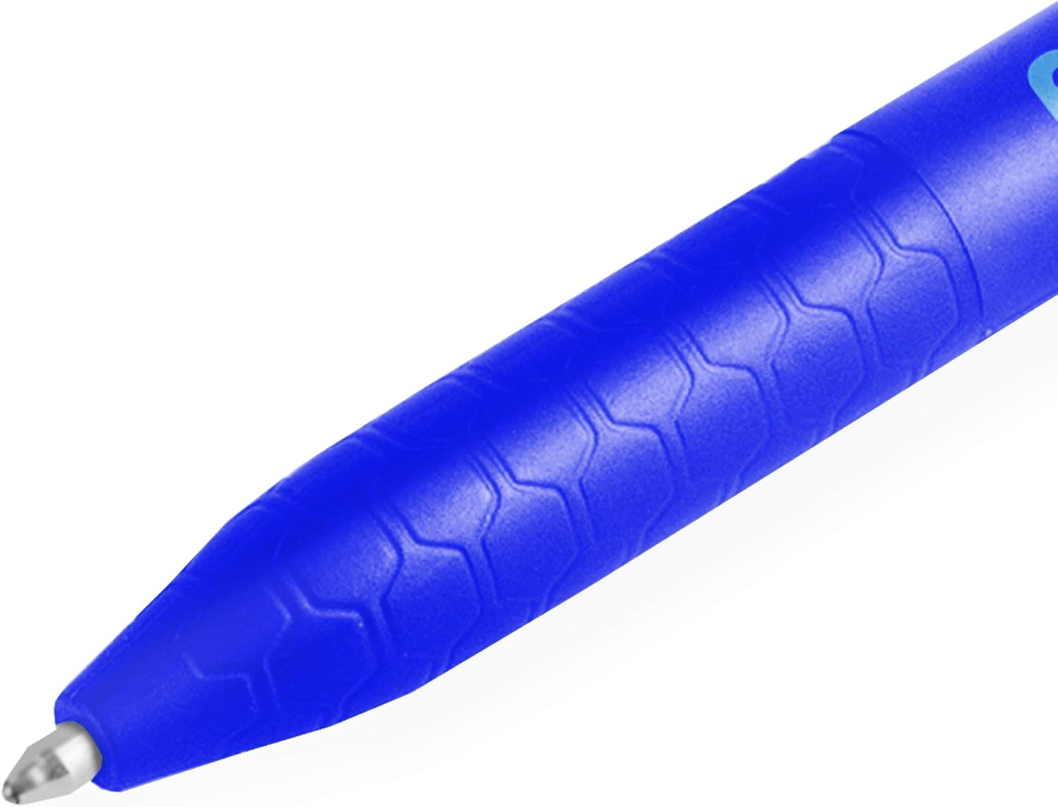 Pentel iZee BX470 Retractable Ballpoint Pen - 1.0mm - Blue - Pack of 14 - Image 4