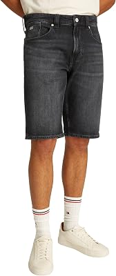 Short en Denim Homme Ronnie Large, Noir (Denim Black), 29W