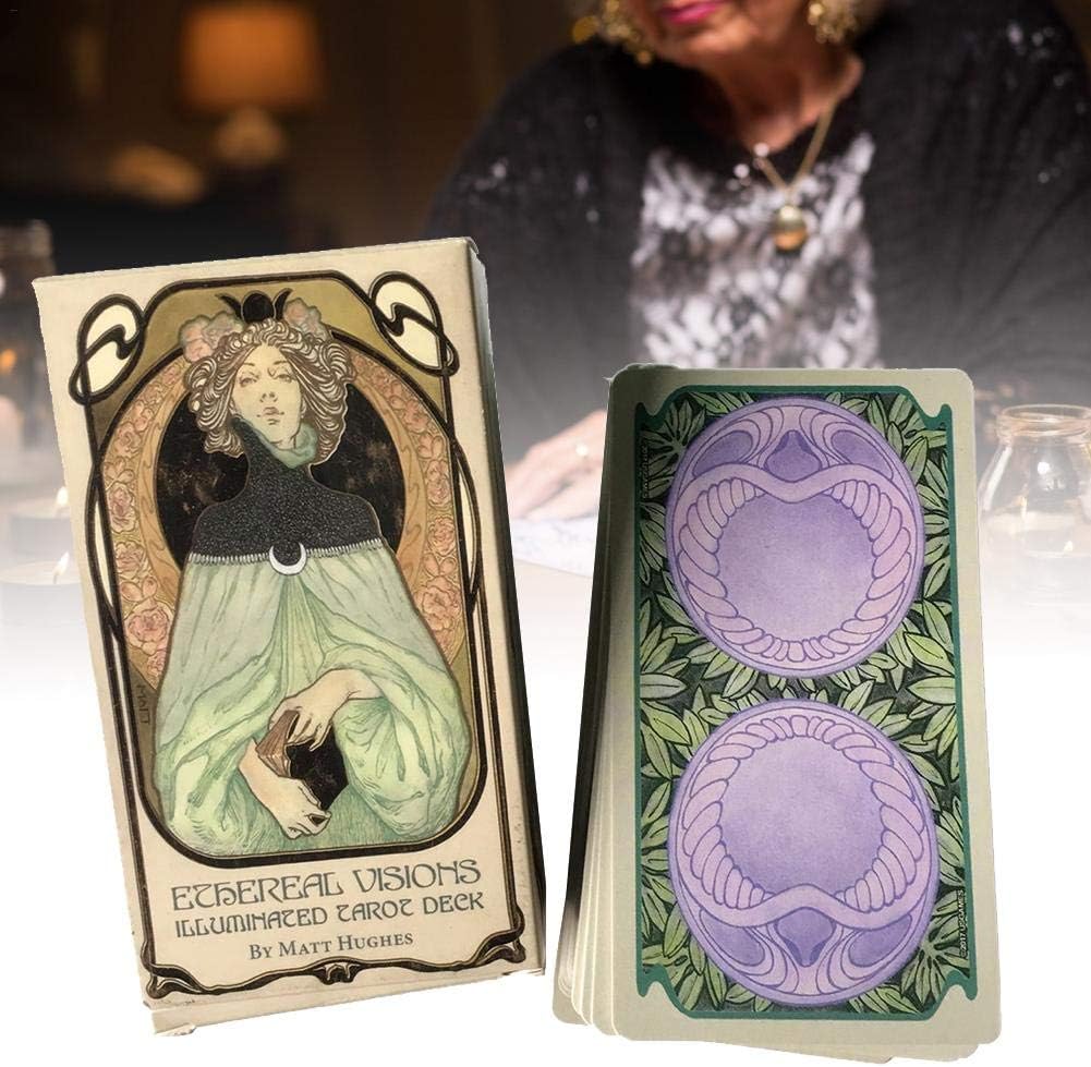Miju Tarot Illuminated Ethereal Visions | 80 Pieces of Tarot Cards Combines the Inspiration of Art Nouveau, Prerrafaelite Movements and Symbolists, to Produce an Expression Greater
