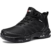 LARNMERN Men Non Slip Boots Restaurant Service Breathable Mesh Waterproof Outdoor Shoes Slip Resistant Work Ankle Boot Chef Zapatos Trabajo Casual Hiking Sneakers