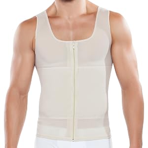 theshapewearspot Fajas para Hombres Mens Shapewear Fajas Colombianas Moldeadoras para Hombres Body Shaper for Men