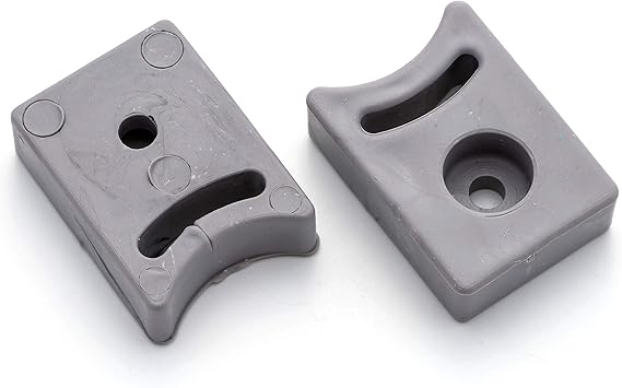 Set of 2 Shower/Bathroom Door Plastic Rubber Stops K058: Amazon.co.uk: Kitchen & Home
