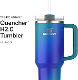 Stanley Quencher H2.0 Flowstate Tumbler 1.2L Sea Glass Aura view 3