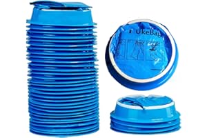 PukeBag 50 Pack Emesis Bag, Disposable Vomit Bags, Aircraft Barf Car Sickness Nausea Bags for Travel Motion Sickness