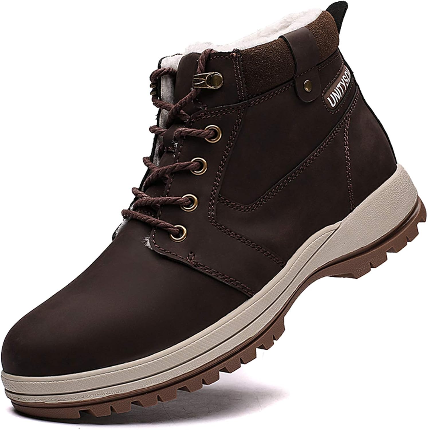 mens snow boots size 7.5