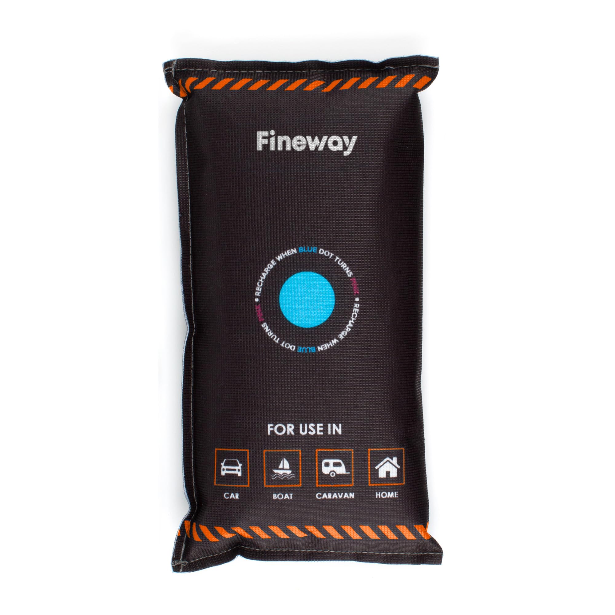 Fineway 1kg Car Dehumidifier Bag Reusable - 1-Pack Condensation & Moisture Absorbers with Anti-Slip Pads, Rechargeable Dehumidifier Bags for Cars Moisture Absorber Condensation Absorbers