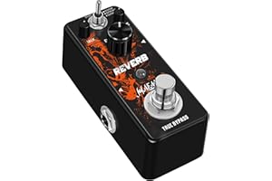 HAFAIR Affordable Pro Reverb Pedal - Better Than Amp Reverb,3 Versatile Modes (Room/Spring/Shimmer),Tiny Size, Big Sound for Home & Gigging
