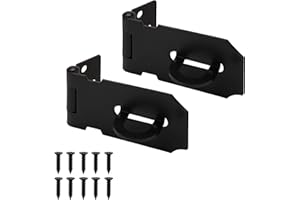 DREAMXIANG 3"Heavy Duty Door Lock Hasp Latch-2 Pack
