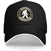 Bigfoot Research Sasquatch Baseball Cap for Men & Women Fashion Dad Hats Unisex Adult Trucker Hat Curved Brim Baseball Hat Adjustable