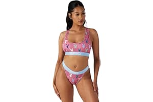 PSD Underwear Womens Tanga Underwear - Modal Blend, High Leg Medium Coverage Women's Underwear - Stretch Panties for Women