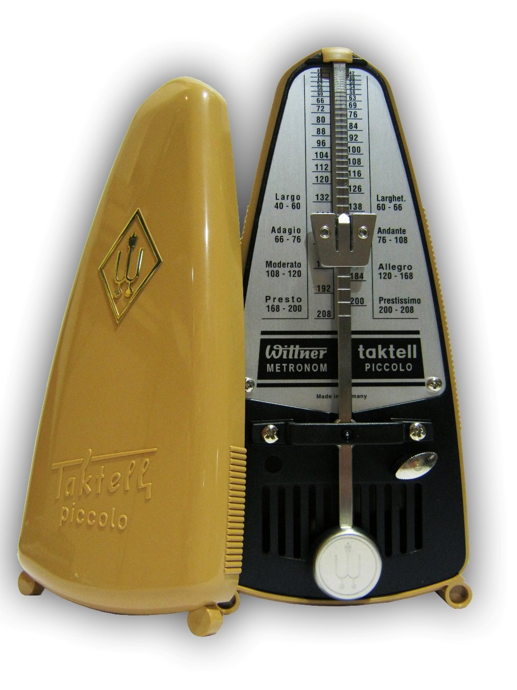 WITTNER Taktell Piccolo METRONOME. Light brown casing!: Amazon.co.uk ...