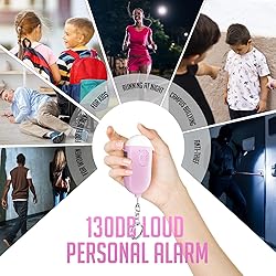 Safesound Personal Alarm Siren Song 3 Pack - 130dB