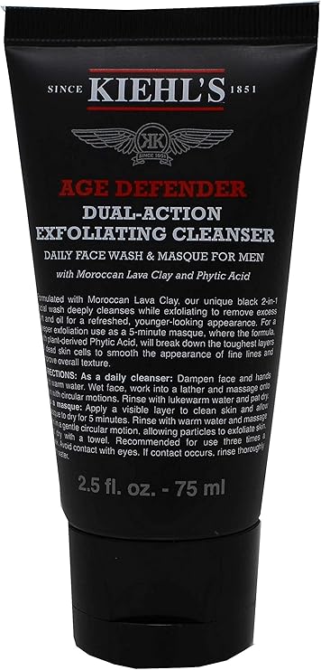 kiehl's men's exfoliating cleanser