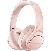 Soundcore Life Q20 Hybrid Active Noise Cancelling Headphones, Wireless Over Ear Bluetooth Headphones, 60H Playtime, Hi-Res Audio, Deep Bass, Memory Foam Ear Cups, for Travel, Home Office (Renewed)