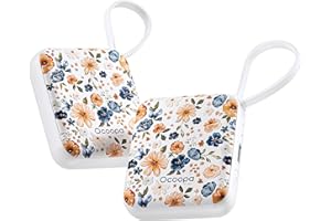 OCOOPA Hand Warmers Rechargeable, Smart Temp Control 7H*2 Long Safe Heat, Ultra Slim, Pocket-Size Design That Fits Gloves, Gifts for Women, Outdoor, Office, Commute (UT5 Nano)