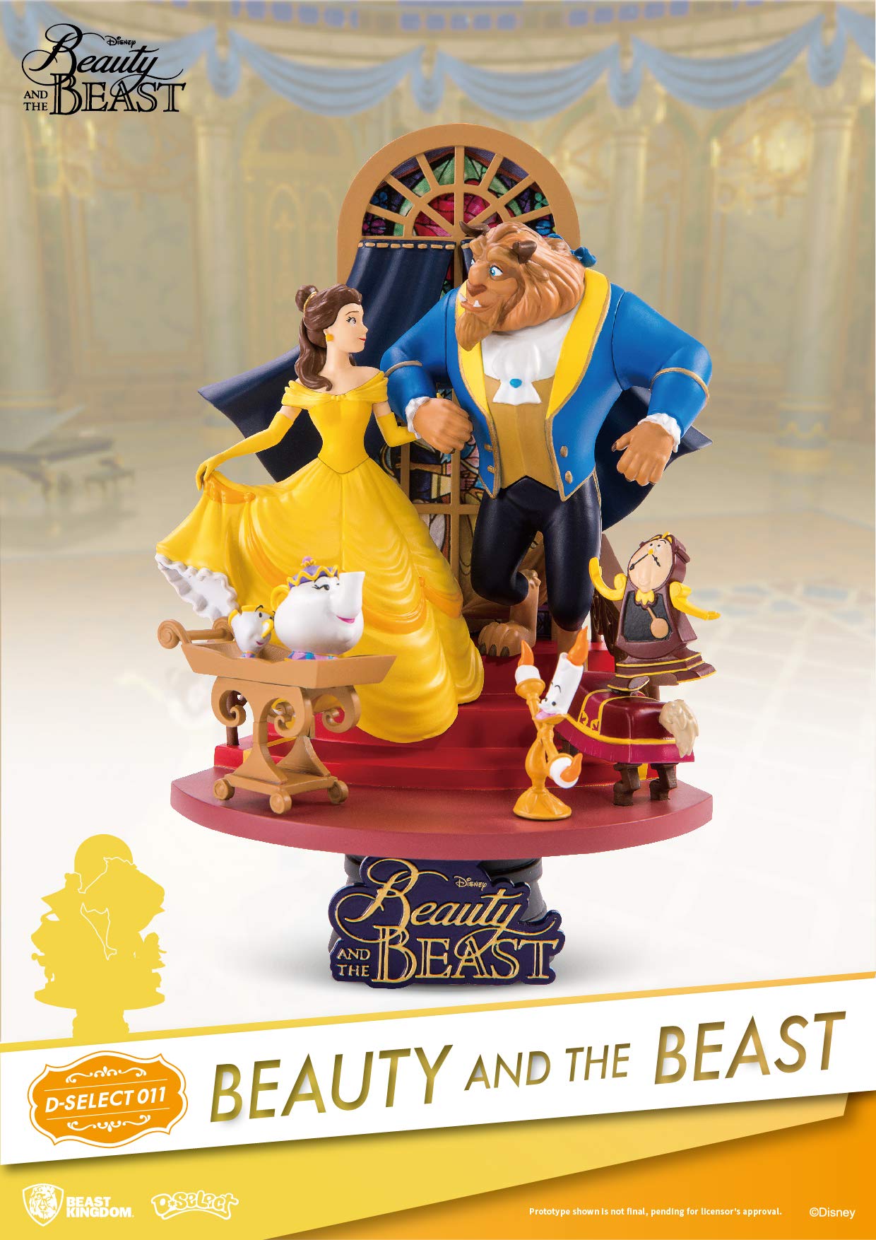 Beast Kingdom Beauty & The Beast Ds011 DStage Series Statue eBay