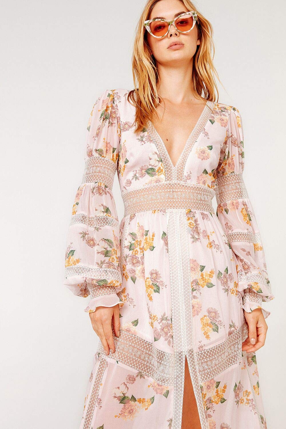 for love and lemons claudette maxi dress