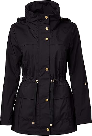 cole haan women's packable rain jacket