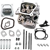 JJing Assembled Cylinder Head Compatible with Harbor Freight Predator 212cc R210 Engine and Power Equipment